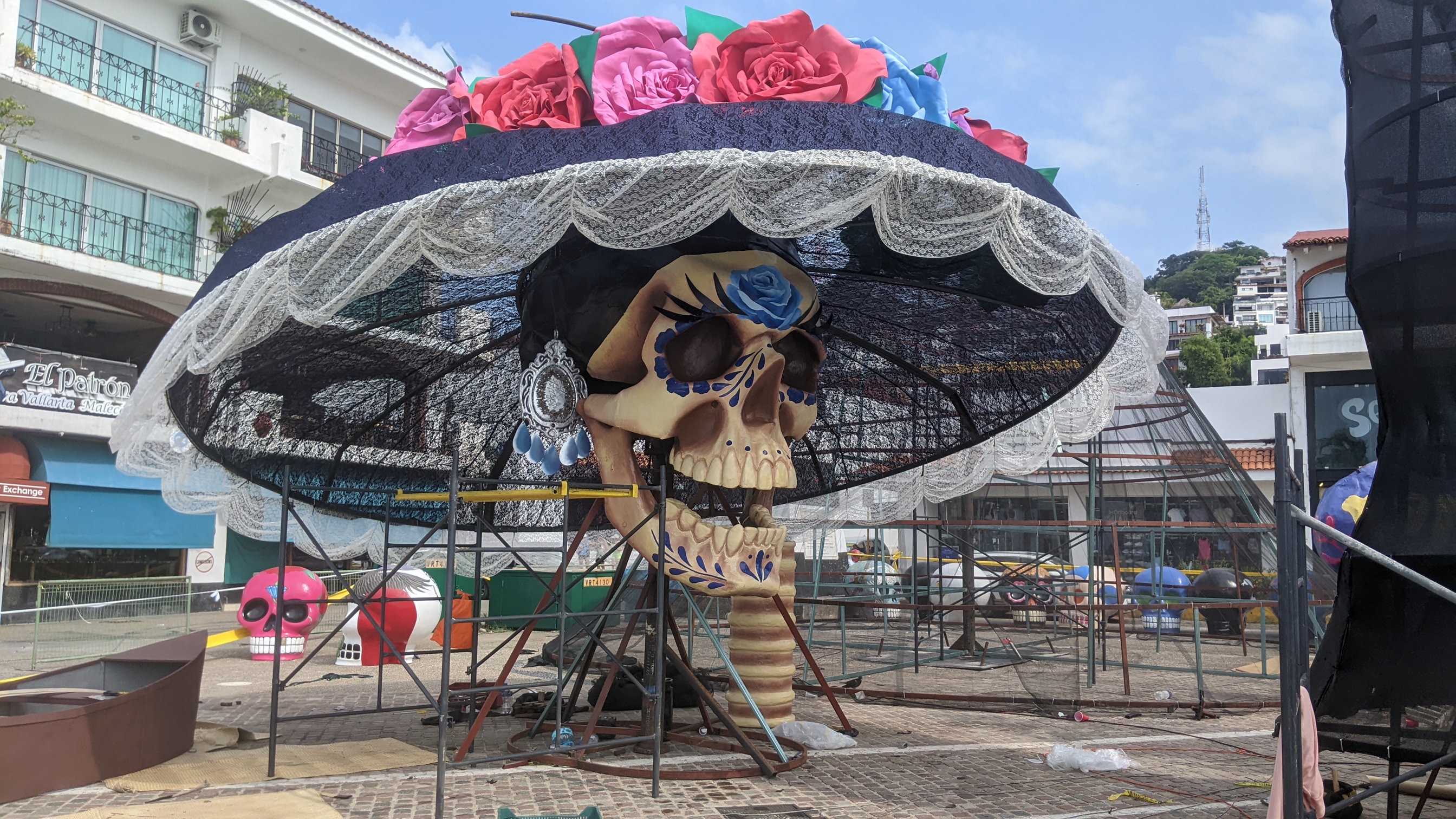 Day of the Dead display